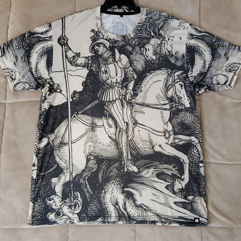 Men's XXL INTO THE A.M. graphic tee